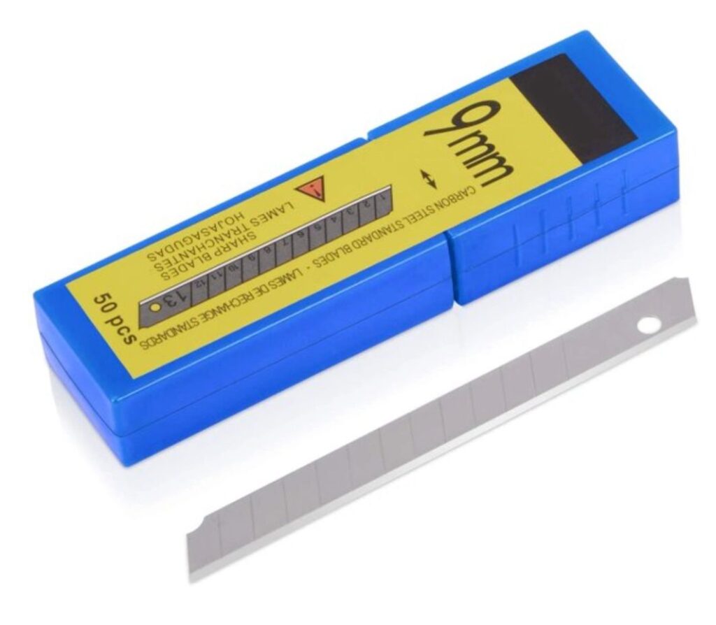 9mm Carbon Steel Blades - Prestige Protective Films LLC