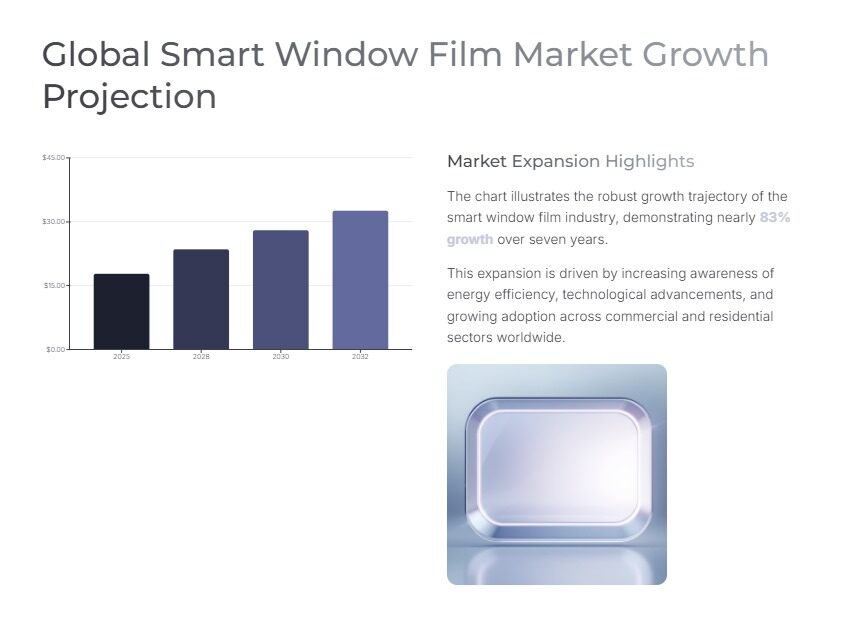 Global Smart Window Film Market Growth Projection