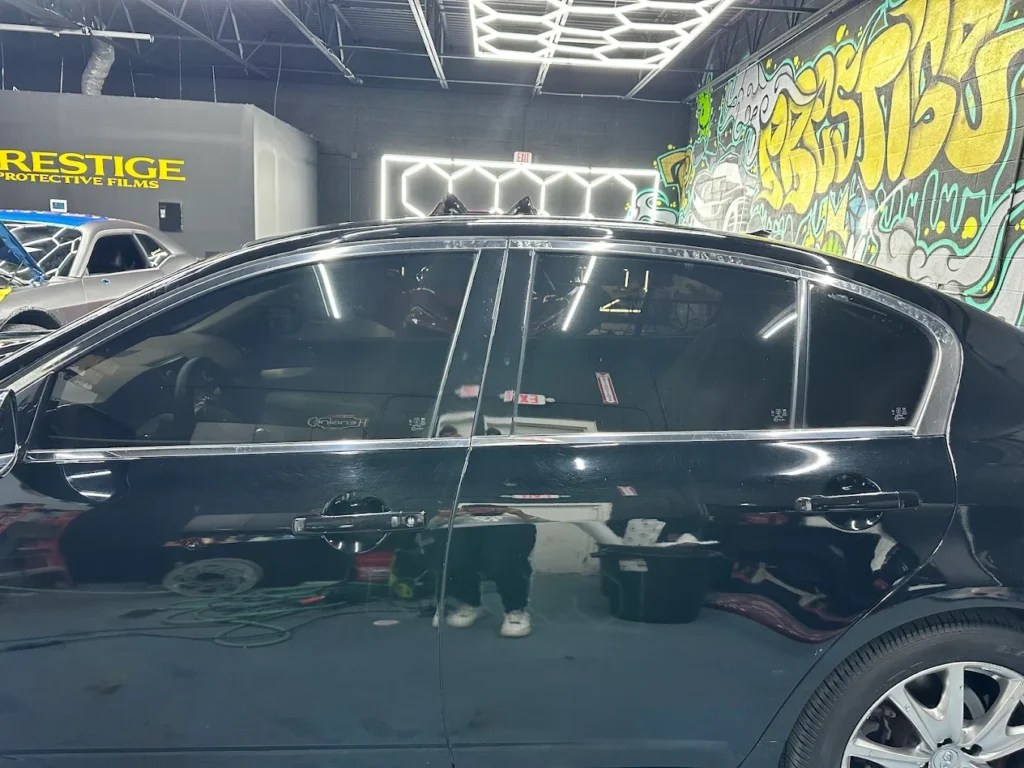 Automotive Window Tinting Installation Process in Drayton Plains, MI