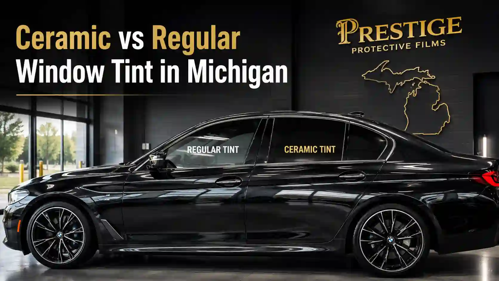 Ceramic Tint vs Regular Tint in Michigan