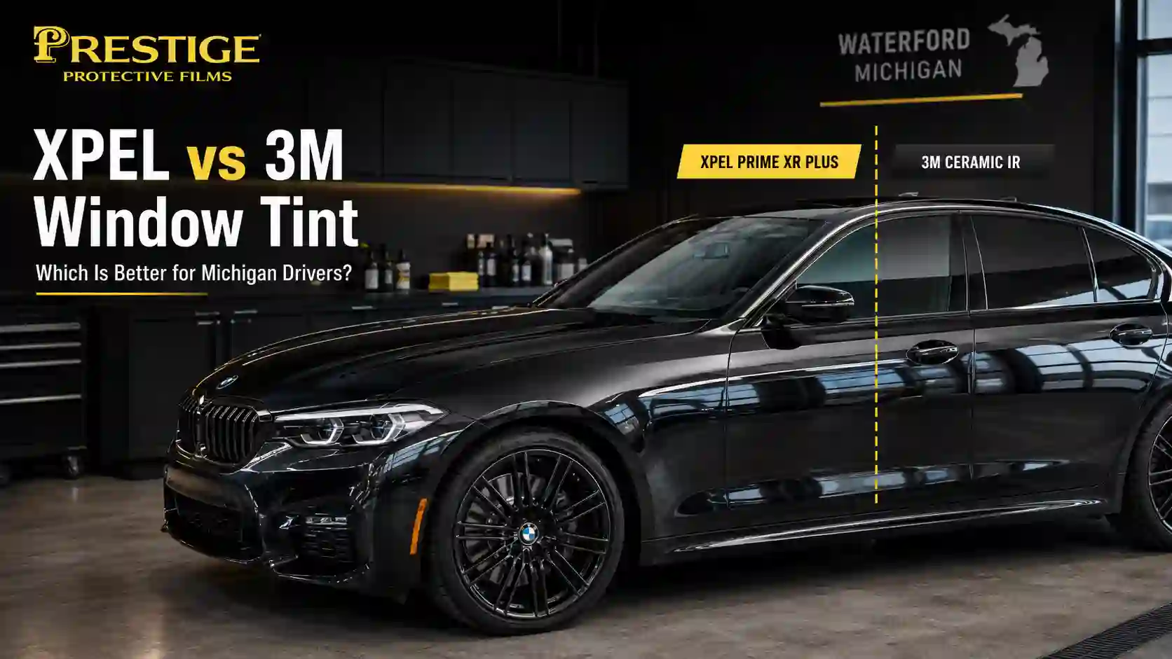 XPEL vs 3M Window Tint in Michigan